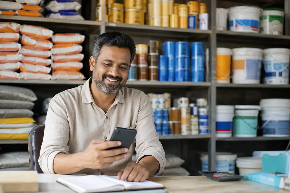 A happy adhesives channel partner using Unotag