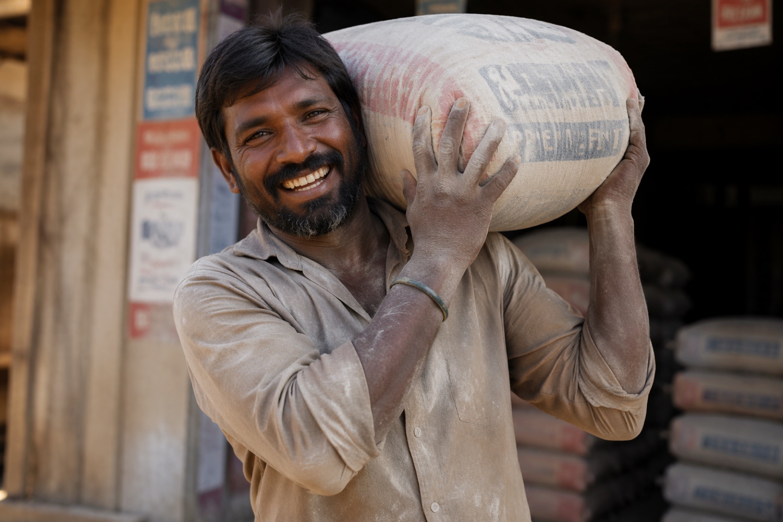 Loader Cement Smile